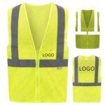 Custom Mesh Reflective Safety Vest High Visibility Design