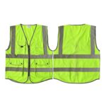 Custom Reflective Safety Vest with Multi-Pocket Design - 5