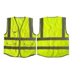 Custom Reflective Safety Vest with Multi-Pocket Design - 7