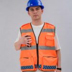Custom Multi-Functional Reflective Safety Vest with Pockets - 7