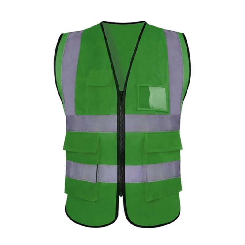 Custom Multi-Pockets Reflective Safety Vest - 3