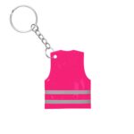 Custom PVC Reflective Safety Vest Keychain - 6