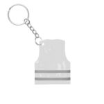 Custom PVC Reflective Safety Vest Keychain - 9
