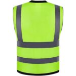 Custom Four Pocket Mesh Reflective Safety Vest - 1