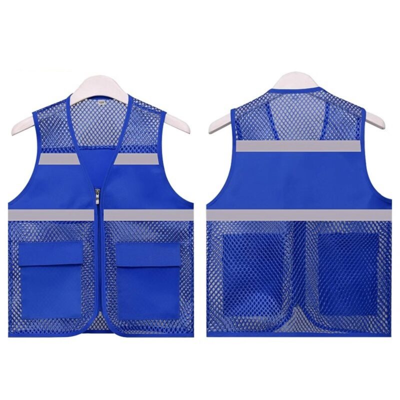 Custom Summer Mesh Reflective Safety Vest - 3