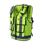 Custom Adjustable High Visibility Reflective Safety Vest - 1