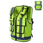Custom Adjustable High Visibility Reflective Safety Vest