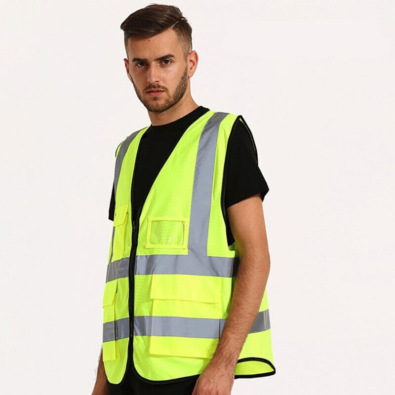 Custom Hi Vis Reflective Safety Vest Jacket - 1