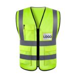 Custom Hi Vis Reflective Safety Vest Jacket - 2
