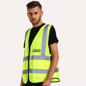 Custom Hi Vis Reflective Safety Vest Jacket