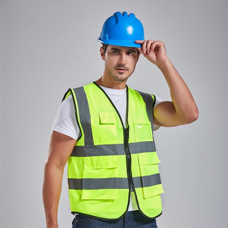 Custom Hi Vis Reflective Safety Vest Jacket - 4