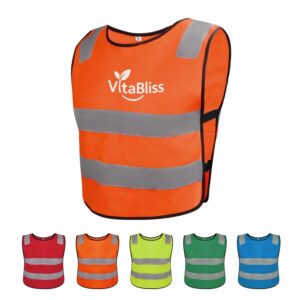 Custom High Visibility Kids Reflective Safety Vest
