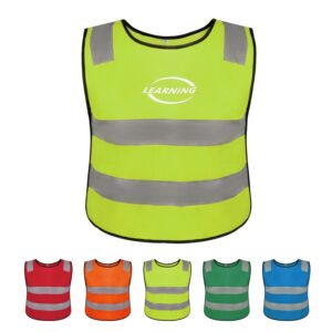 Custom High Visibility Kids Reflective Safety Vest