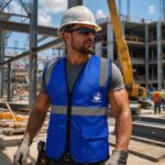 Custom High Visibility Mesh Reflective Safety Vest W/ 4 Pockets - 3