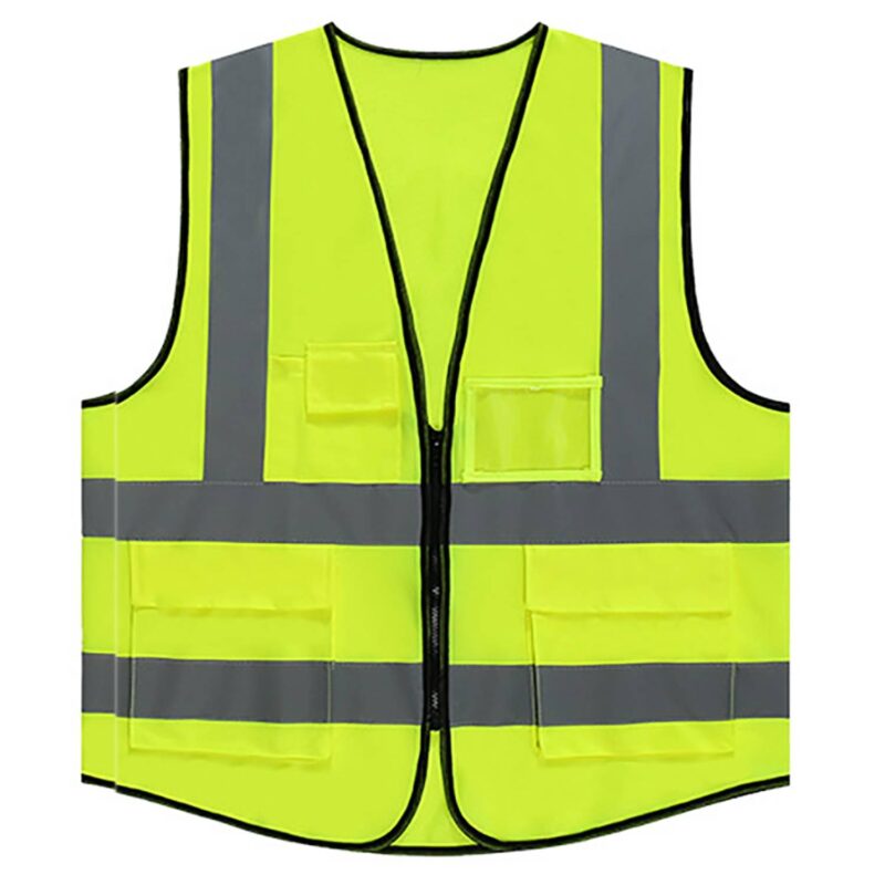 Custom High Visibility Reflective Safety Vest - 1