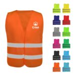Custom High Visibility Reflective Safety Vest For Adult