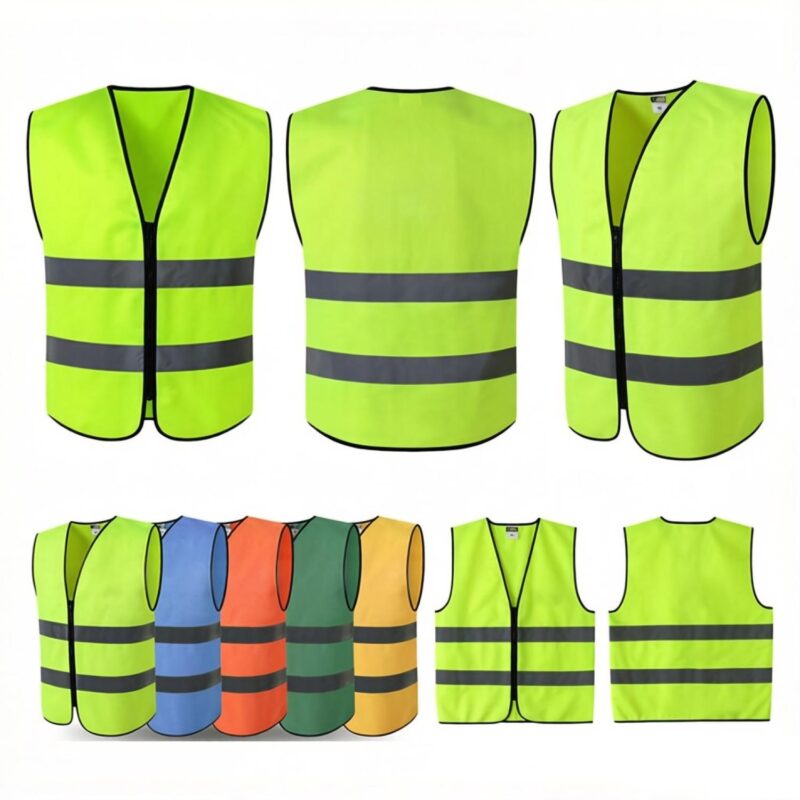 Custom High Visibility Reflective Safety Vest - 2