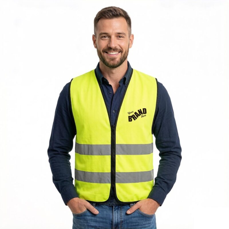 High-Visibility-Reflective-Safety-Vest-TGMCTS008 Custom High Visibility Reflective Safety Vest
