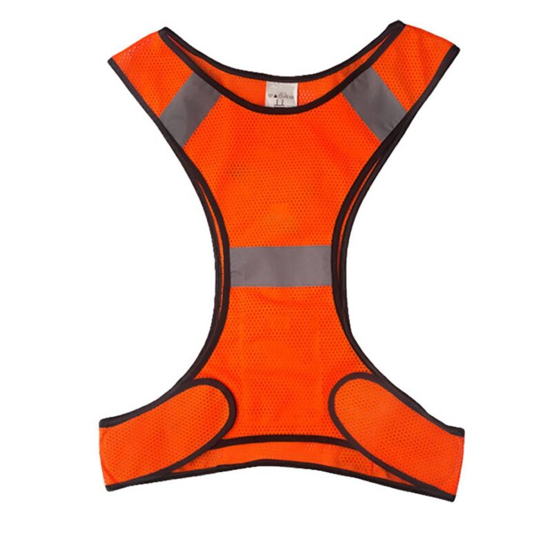 Custom Mesh Hi-Viz Reflective Safety Vest - 2