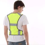 Custom Mesh Hi-Viz Reflective Safety Vest - 5