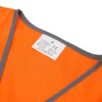 Custom Polyester Double Band Reflective Safety Vest w/ Pockets - 1