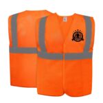 Custom Polyester Mesh Hi Vis Reflective Safety Vest