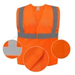 Custom Polyester Mesh Hi Vis Reflective Safety Vest - 2