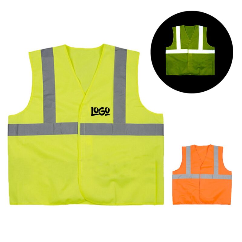Custom Polyester Reflective Safety Vest