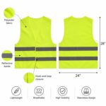 Custom Polyester Reflective Safety Vest For Promotional Giveaways - 1