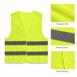 Custom Polyester Reflective Safety Vest For Promotional Giveaways - 2