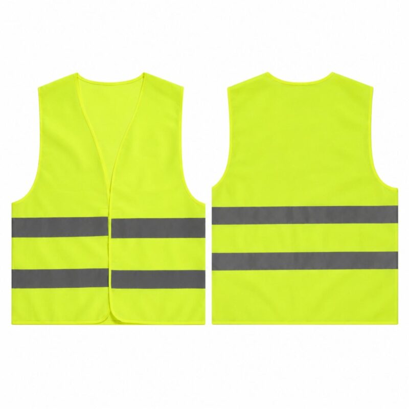 Custom Polyester Reflective Safety Vest For Promotional Giveaways - 5
