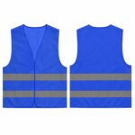 Custom Polyester Reflective Safety Vest For Promotional Giveaways - 8