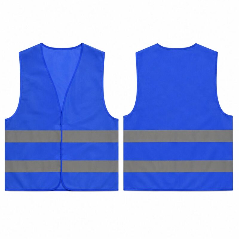 Custom Polyester Reflective Safety Vest For Promotional Giveaways - 8