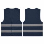 Custom Polyester Reflective Safety Vest For Promotional Giveaways - 9