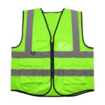 Custom Polyester Warp Knitted Reflective Safety Vest - 7