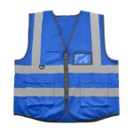 Custom Polyester Warp Knitted Reflective Safety Vest - 9