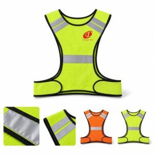 Custom 22-Inch Polyester Reflective Safety Vest