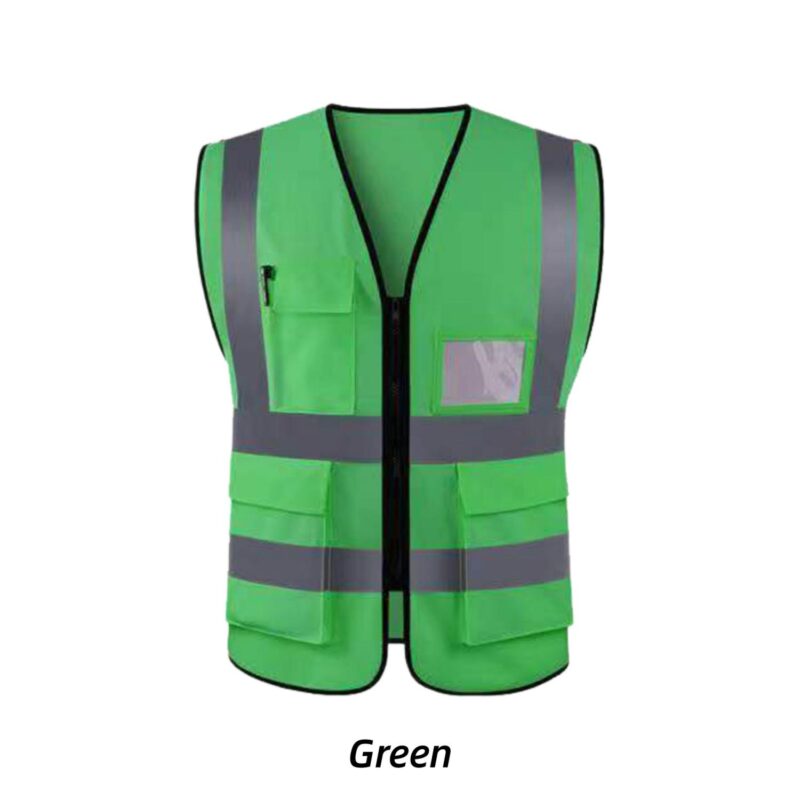 Custom Customizable Logo Reflective Safety Vest - 2
