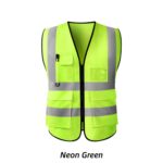 Custom Customizable Logo Reflective Safety Vest - 3