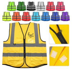 Custom High Visibility Reflective Safety Vest