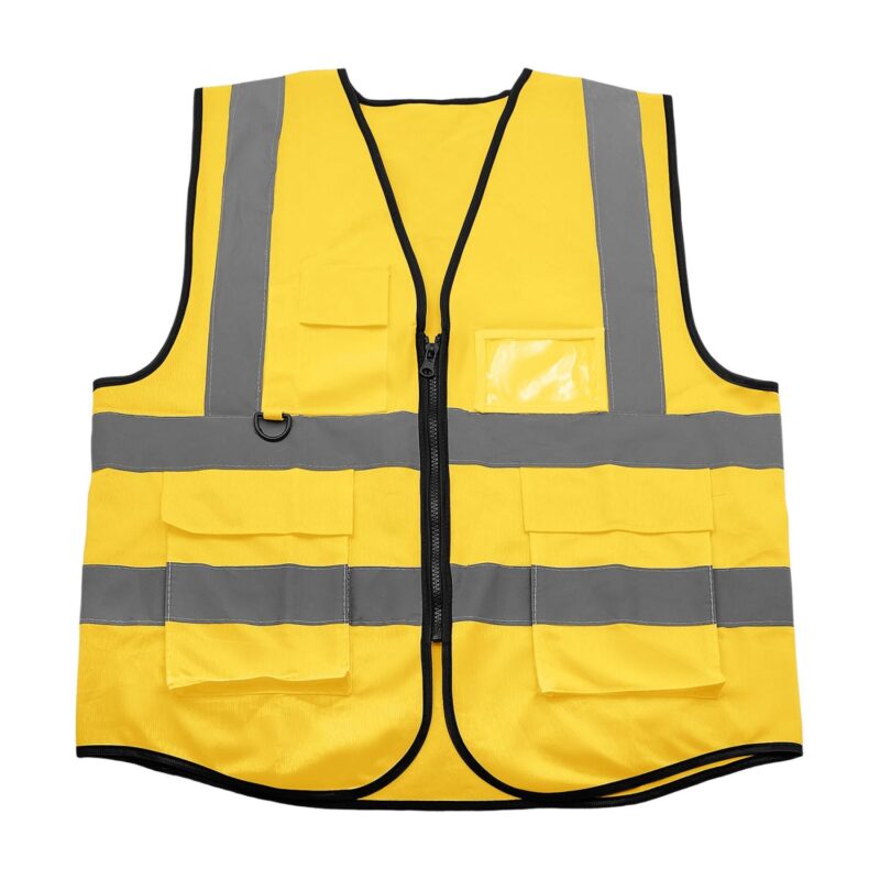 Custom High Visibility Reflective Safety Vest - 4