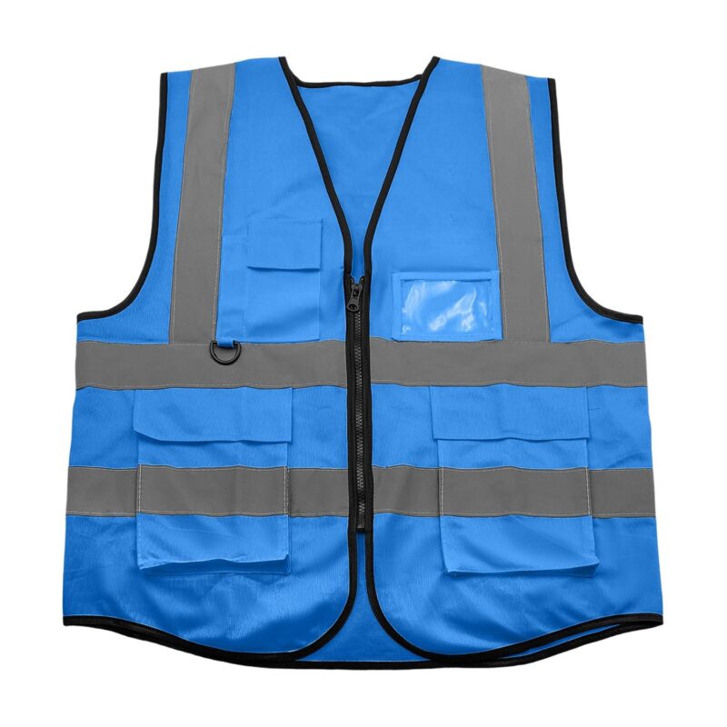 Custom High Visibility Reflective Safety Vest - 7