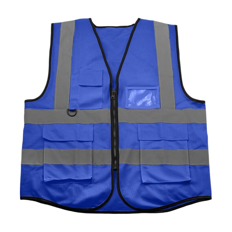 Custom High Visibility Reflective Safety Vest - 8