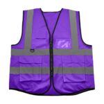 Custom High Visibility Reflective Safety Vest - 9