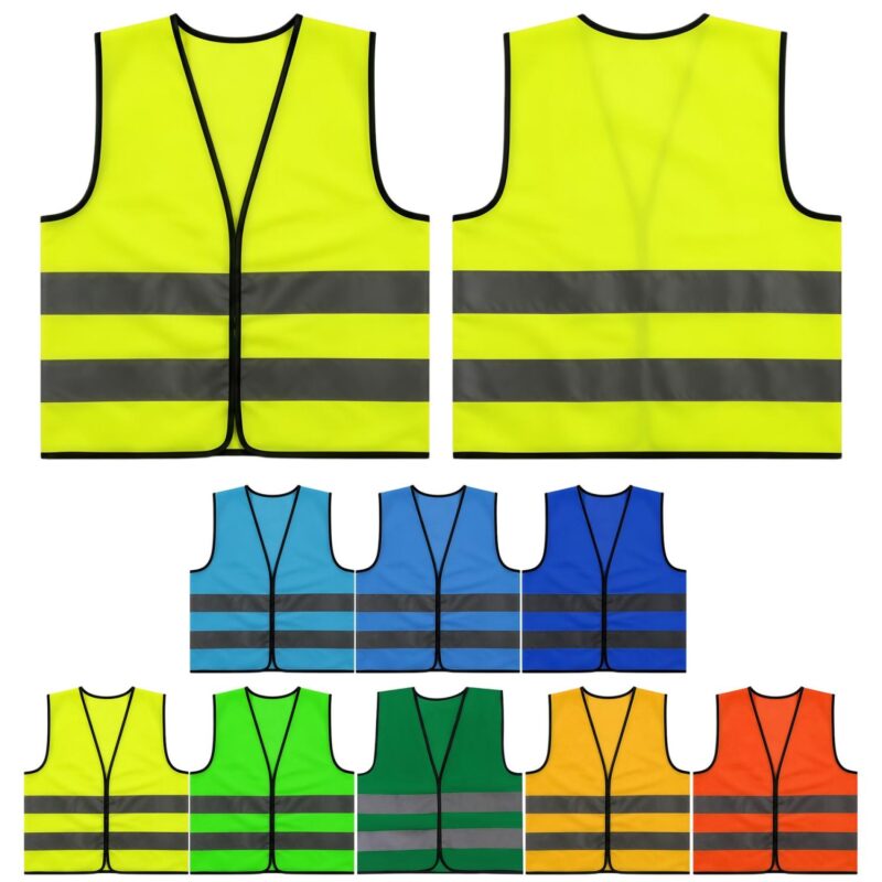 Custom Kids High Visibility Reflective Safety Vest For Walking Cycl - 1