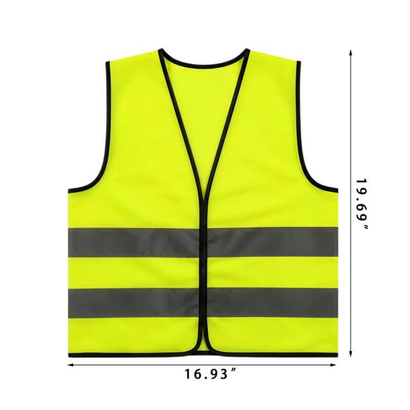 Custom Kids High Visibility Reflective Safety Vest For Walking Cycl - 2