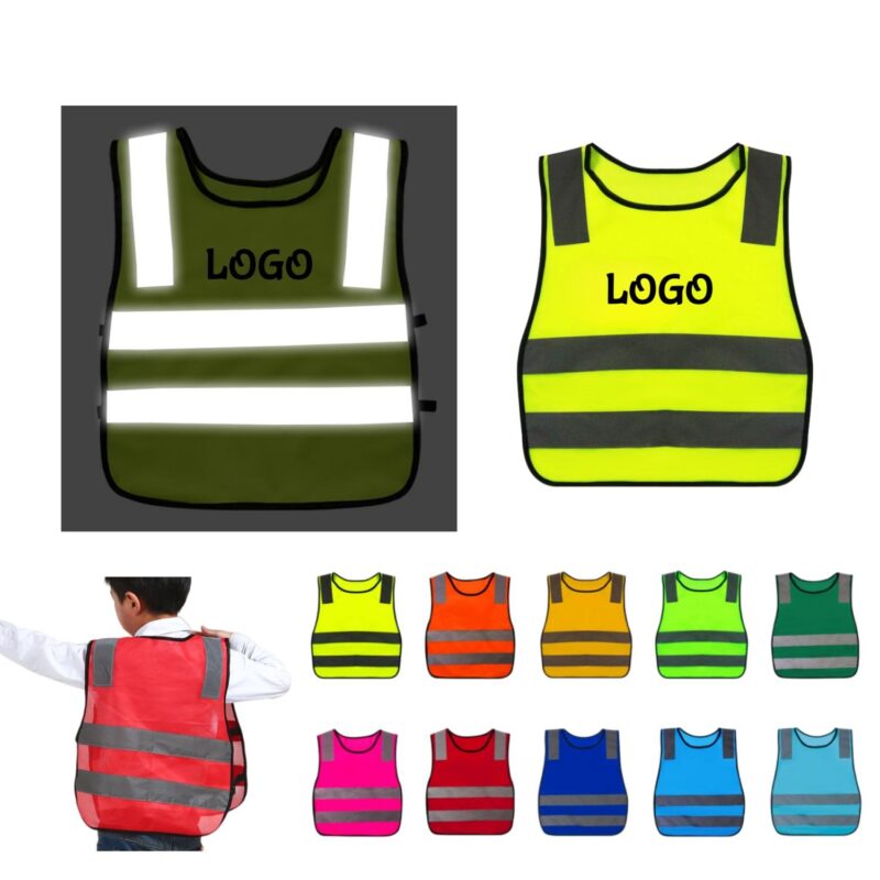 Custom Kids Reflective Safety Vest