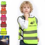 Custom Kids Reflective Safety Vest With High Visibility Design for Outdoor Activities