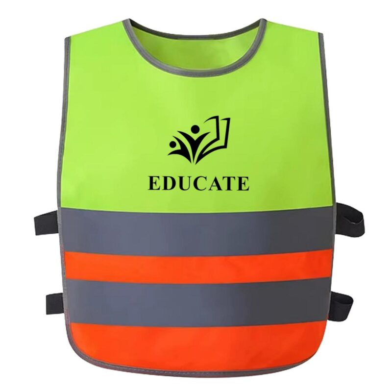 Custom Kids Reflective Safety Vest With High Visibility Design for Outdoor Activities - 2