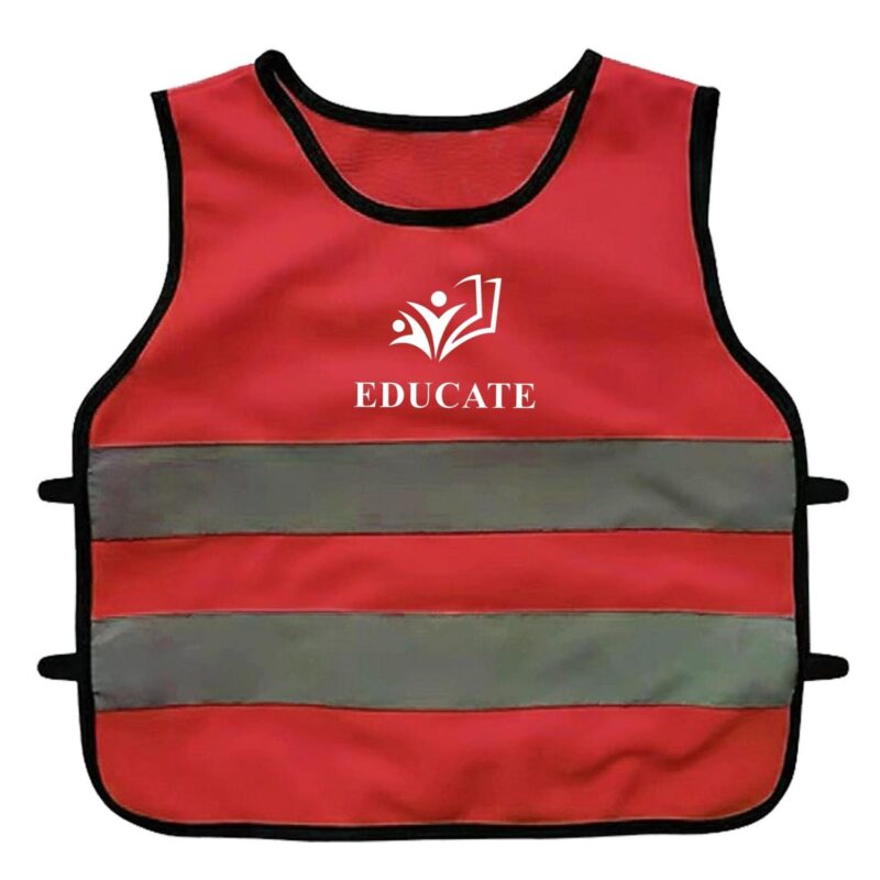 Custom Kids Reflective Safety Vest With High Visibility Design for Outdoor Activities - 4